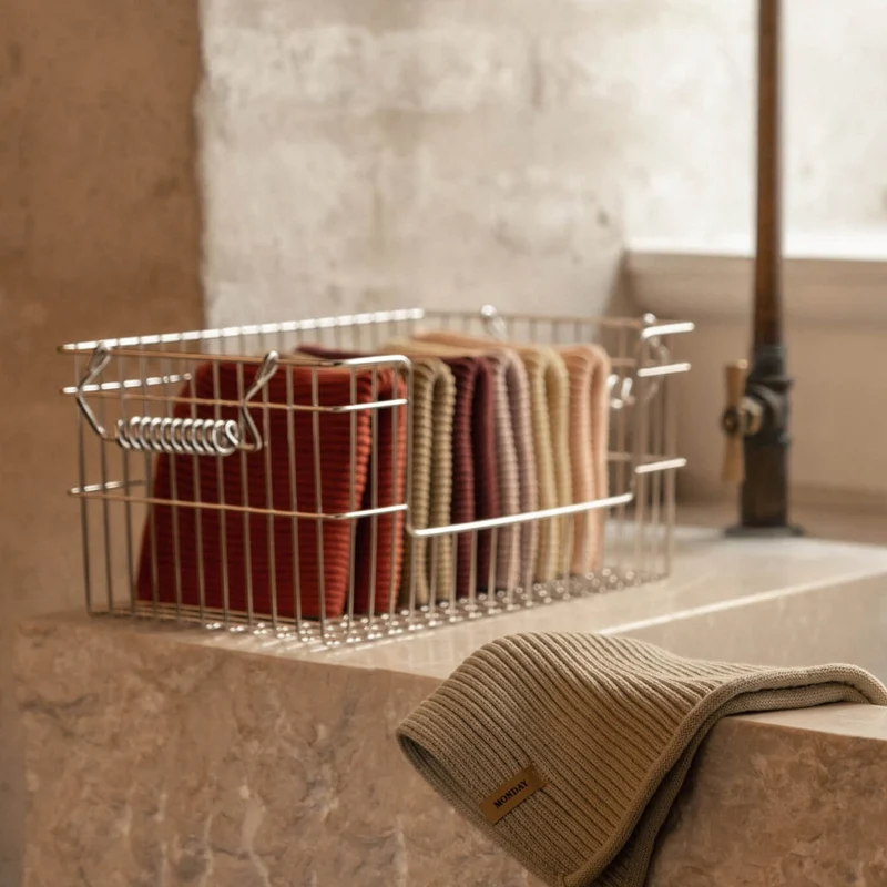 Ferm Living Cala Open Stackable Basket - Set of 2