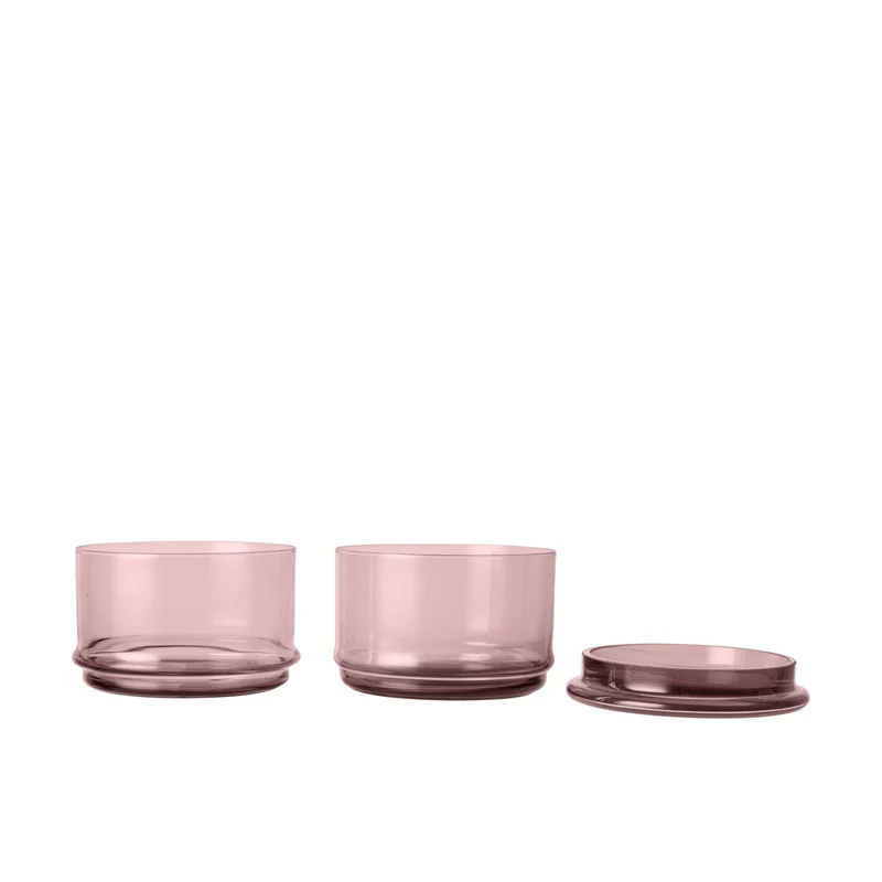 Ferm Living Boya Stackable Containers - Set of 2
