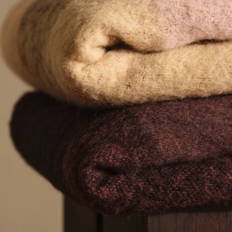 Ferm Living Blur Mohair Blanket