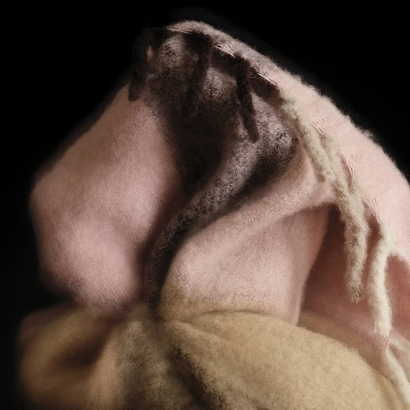 Ferm Living Blur Mohair Blanket