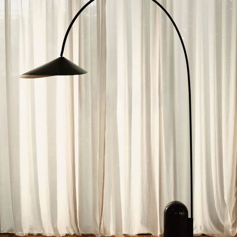 Ferm Living Arum Arched Floor Lamp