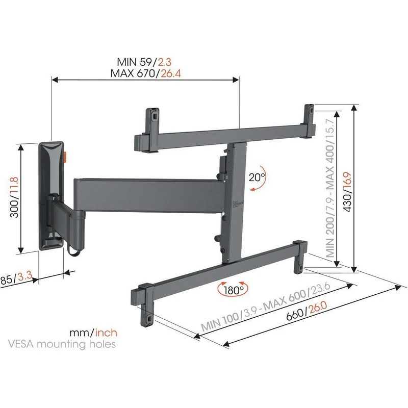 Vogel's TVM 3665 Full-Motion+