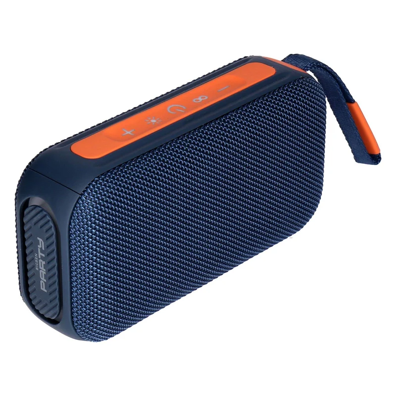Bigben beleuchteter Bluetooth-Partylautsprecher Blau / Orang