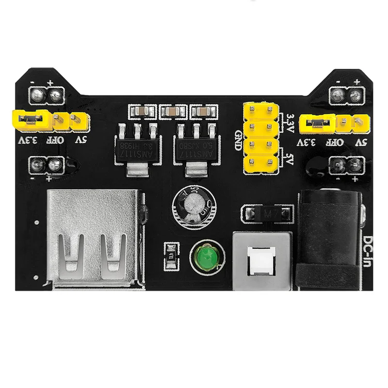 MB102 Breadboard Netzteil Adapter Power Supply Modul 3.3V/5V