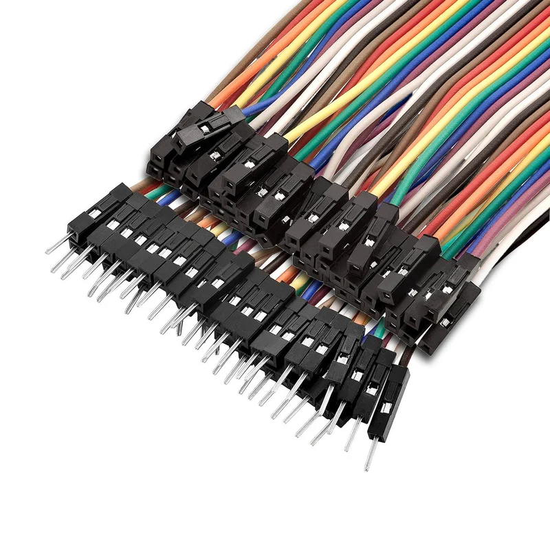 Jumper Wire Kabel 3 x 40 STK. je 20 cm M2M/ F2M / F2F kompatibel mit Arduino und Raspberry Pi Breadboard