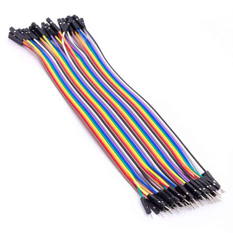 Jumper Wire Kabel 40 STK. je 20 cm F2M Female to Male kompatibel mit Arduino und Raspberry Pi Breadboard