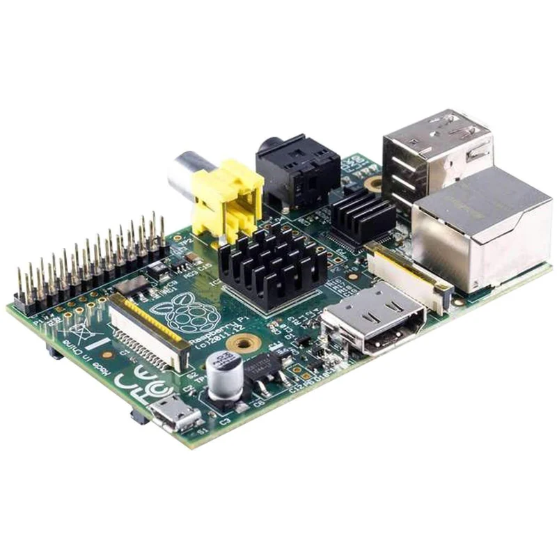 2er Set schwarze Alu Kühlkörper passiv für Raspberry Pi 3 mit wärmeleitender Spezialklebefolie