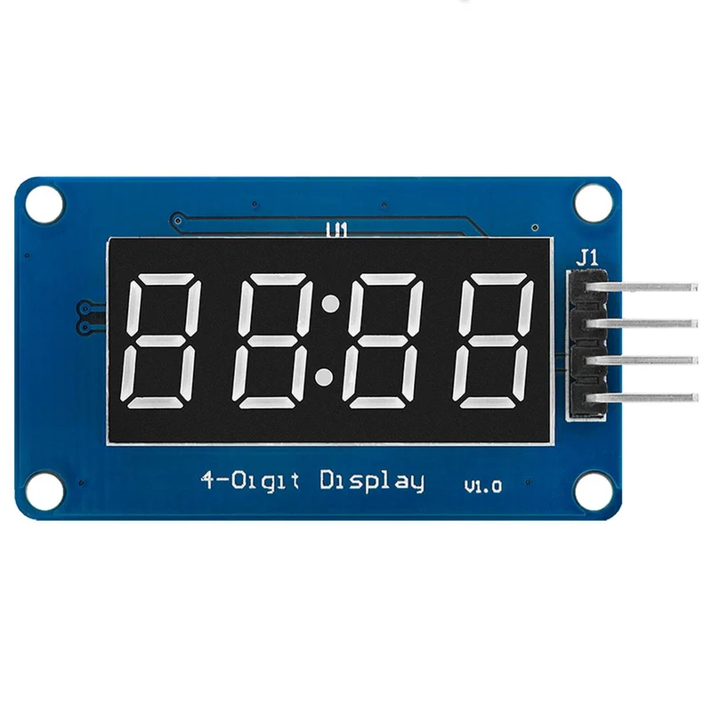 TM1637 4 Digit 7-Segment Display Modul kompatibel mit Arduino und Raspberry Pi