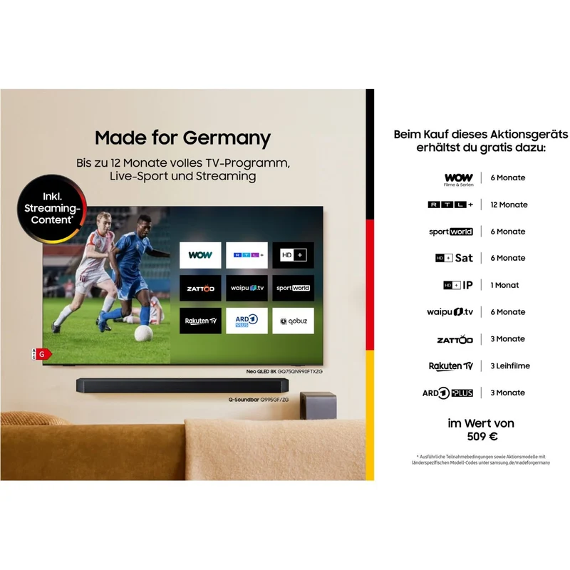 Samsung GQ32LS03CBU - 32* - 81cm