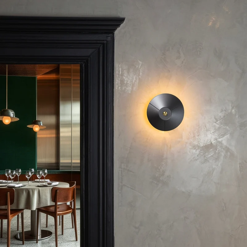 Minale 2Shades Closed Wall Lamp