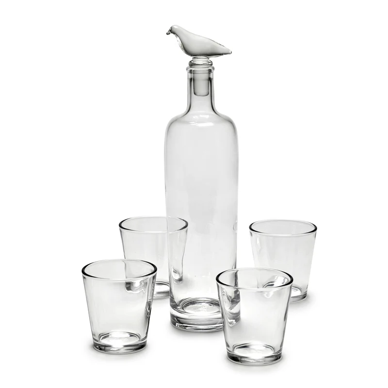 Serax Perch Carafe with Stopper by Kelly Wearstler