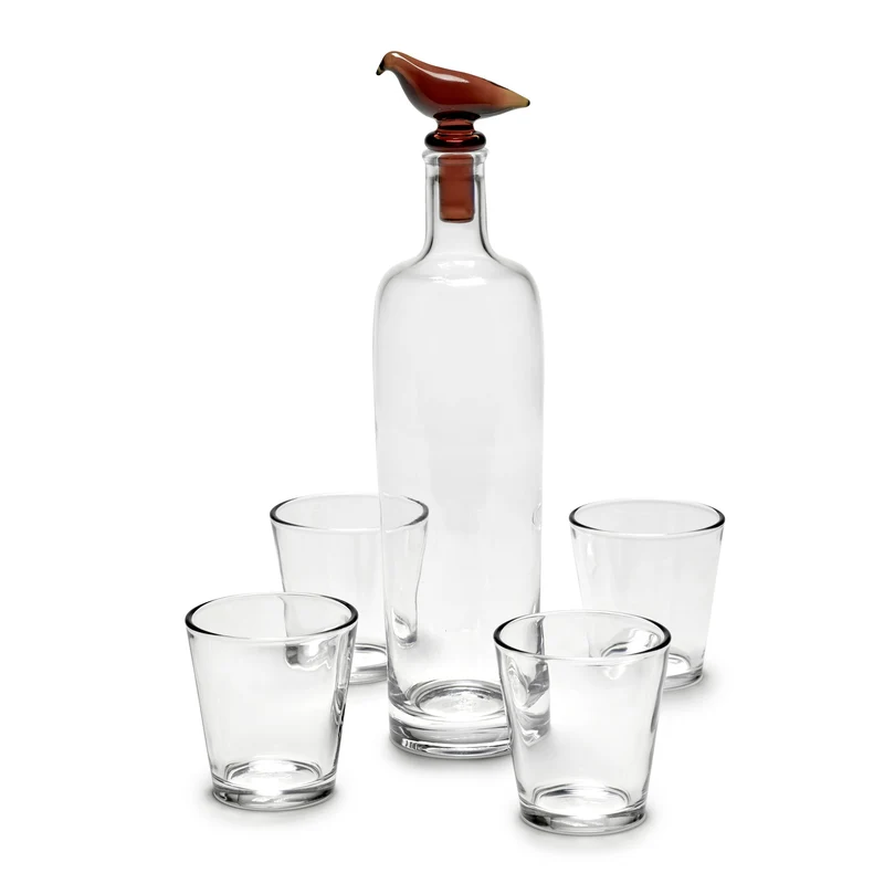 Serax Perch Carafe with Stopper by Kelly Wearstler