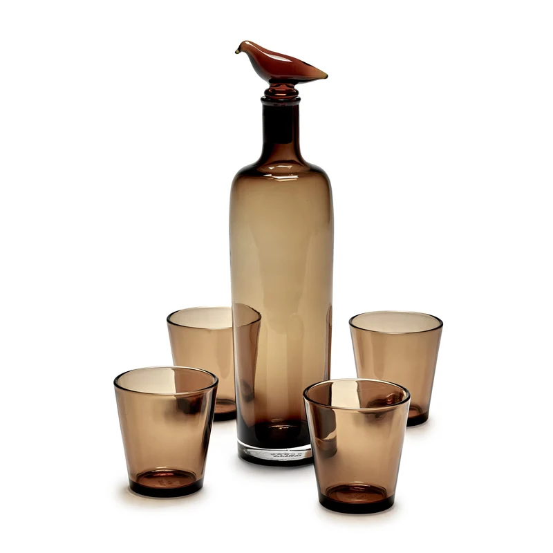 Serax Perch Carafe with Stopper by Kelly Wearstler