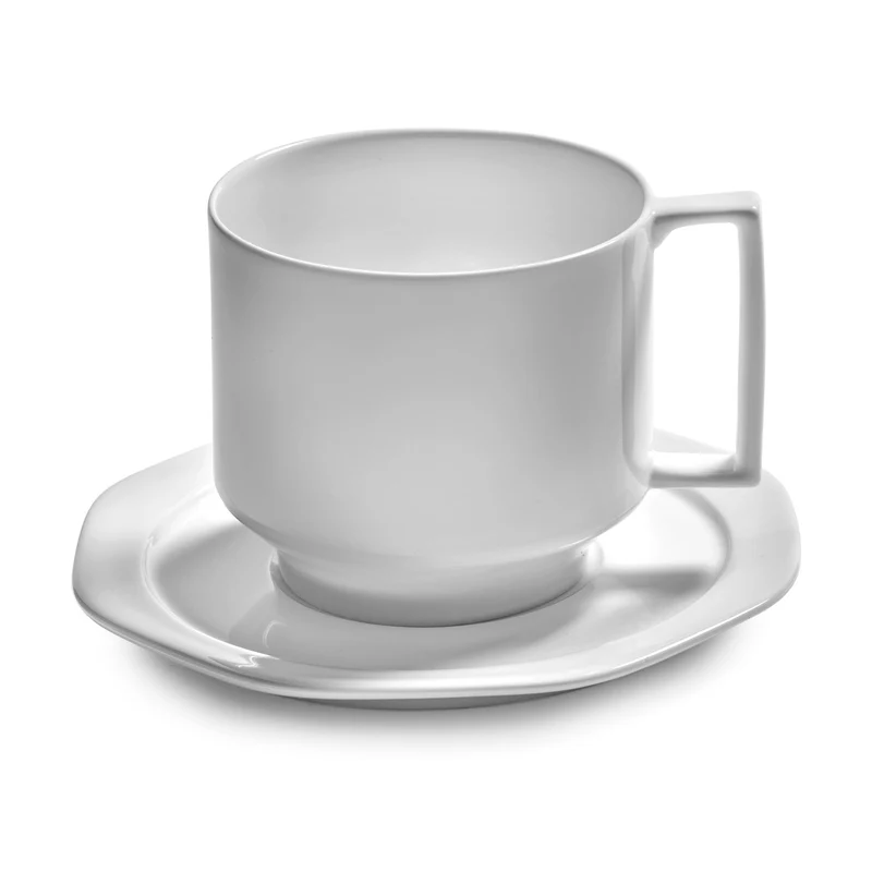 Serax Alba Tea Cup with Saucer
