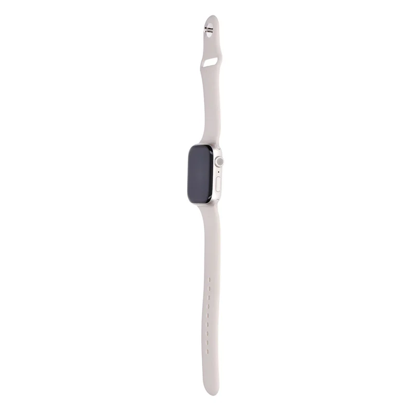 Apple Watch Series 9 45mm GPS Polarstern Aluminiumgehäuse mit Sportarmband M/L
