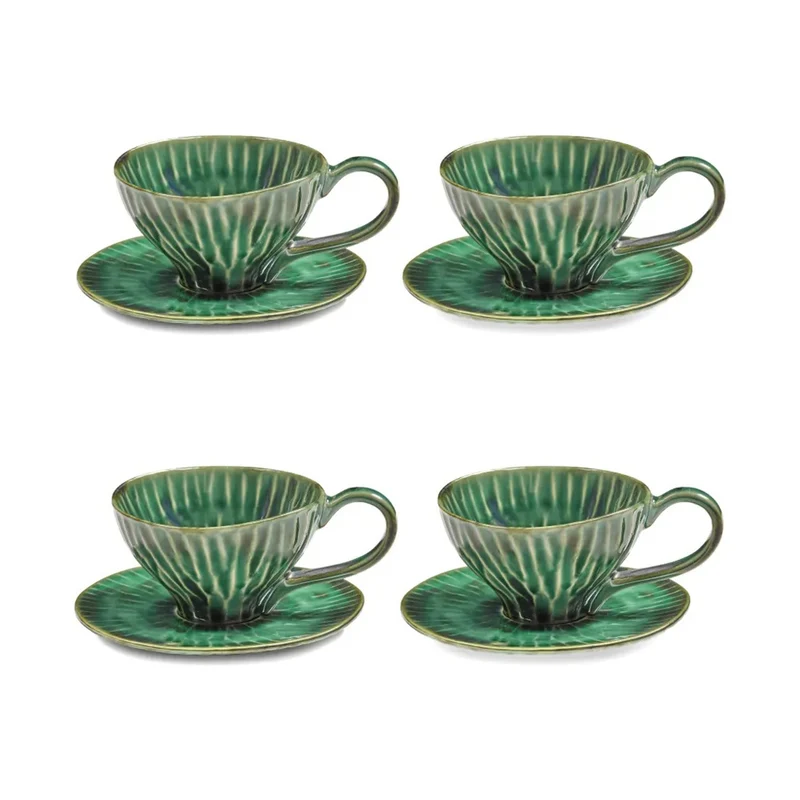 Serax Verde Lanza Cappuccino Set - Set of 4