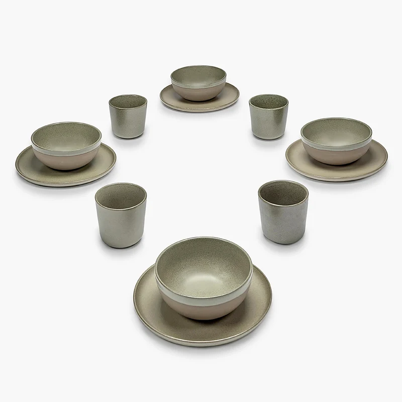 Serax Surface Breakfast Set - Set of 16
