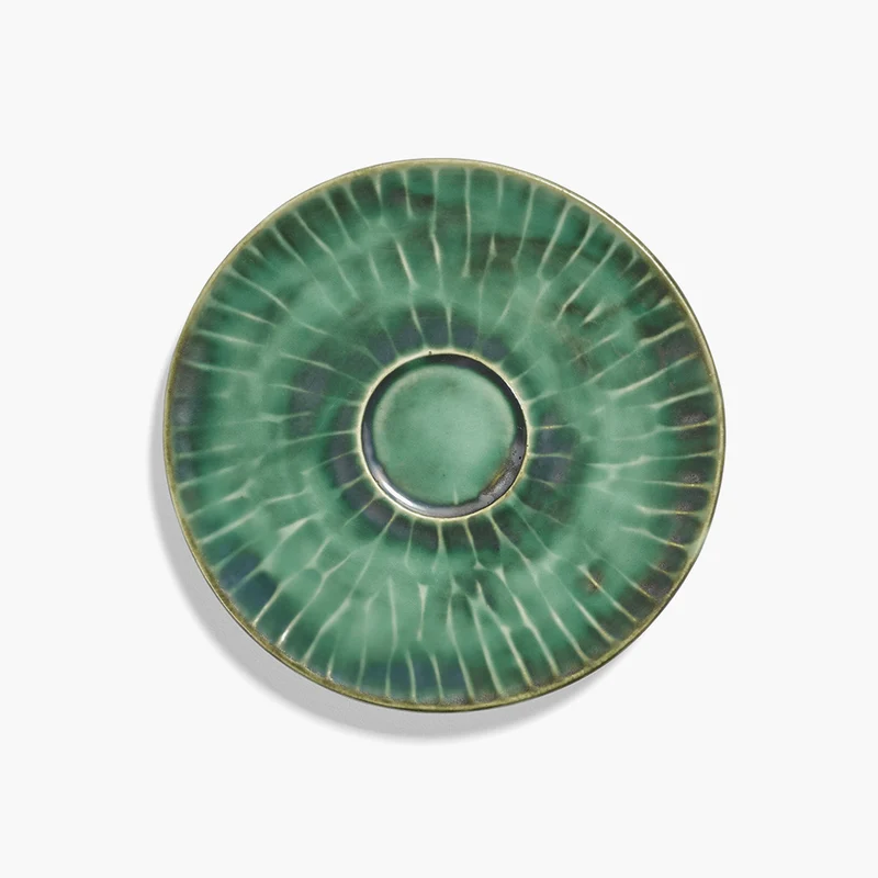 Serax Verde Lanza Cappuccino Cup Saucer - Set of 2