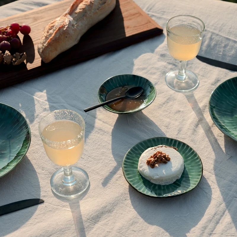Serax Verde Lanza Dessert Plate - Set of 2