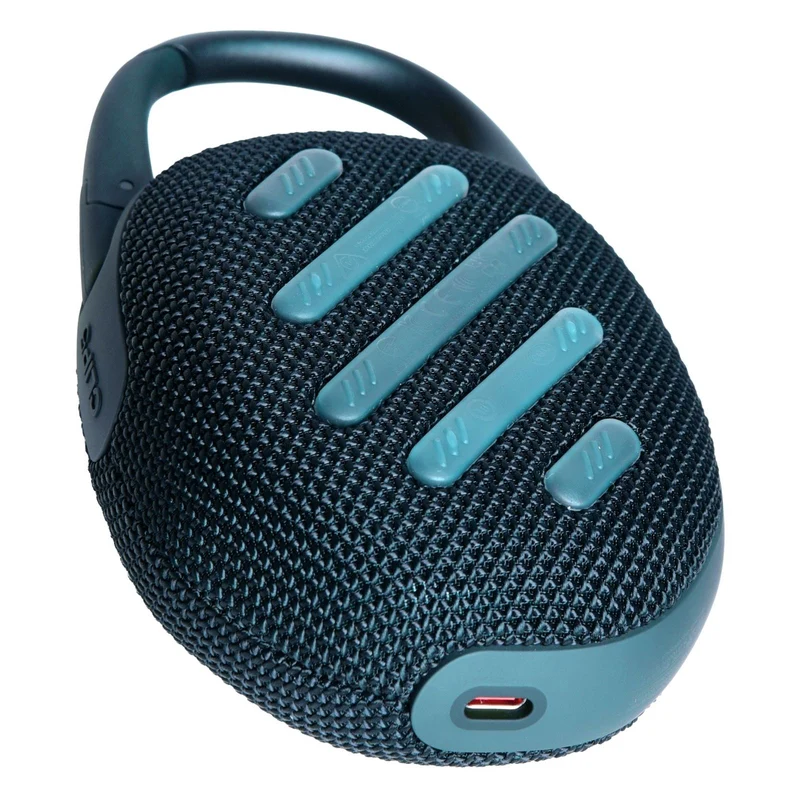 JBL Clip 5 Bluetooth® Lautsprecher tragbar staubfest, Wasserfest Blau