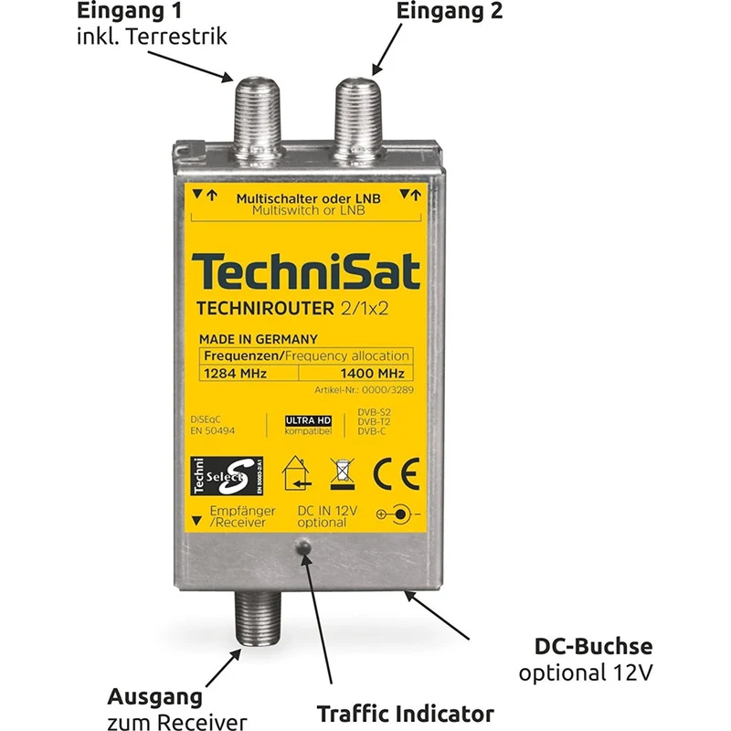 Technisat TechniRouter Mini 2/1x2 SAT-Router