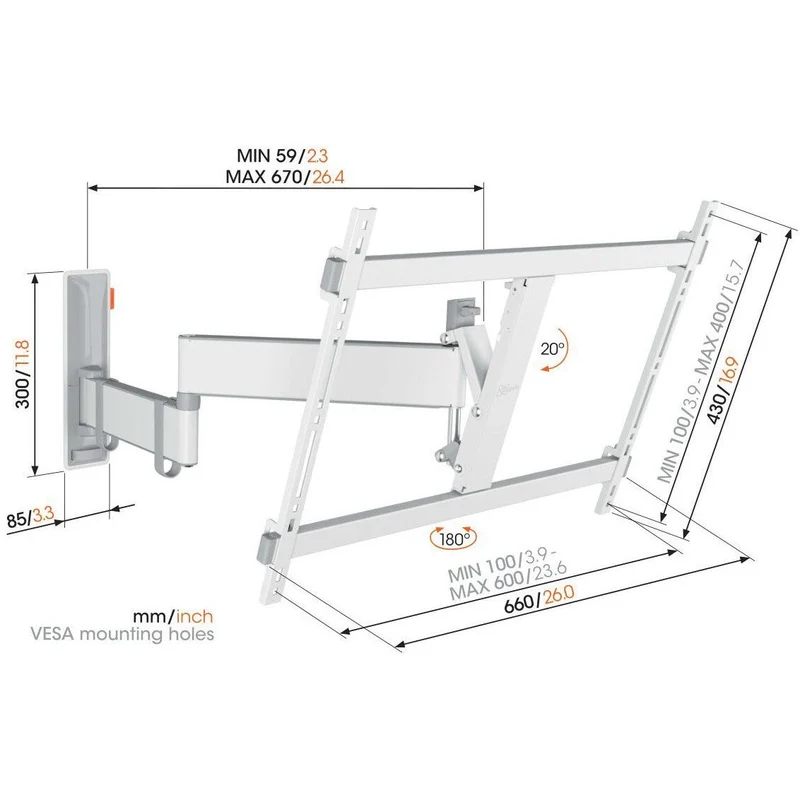 Vogel's TVM 3645 Full-Motion+