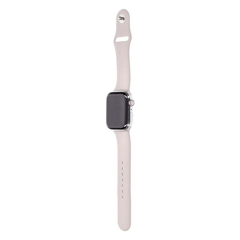 Apple Watch Series 7 45mm GPS + 4G Edelstahlgehäuse mit Sportarmband Polarstern