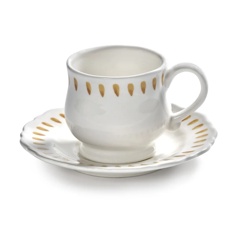 Serax Charly Cappuccino Cup with Saucer