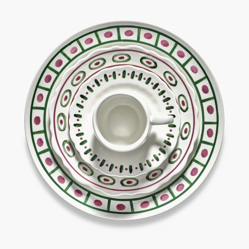 Serax Charly Cappuccino Cup with Saucer