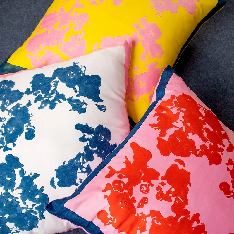 Stories of Italy Pink & Coral Cushion