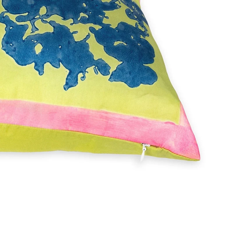 Stories of Italy Mint & Blue Cushion