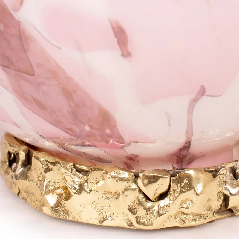 Stories of Italy Pink Crown Lamp