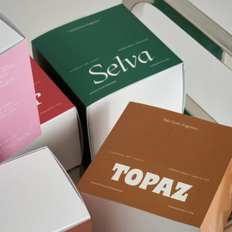 Stories of Italy Topaz Candle