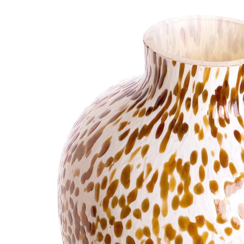 Stories of Italy Ivory & Amber Olla Tall Vase