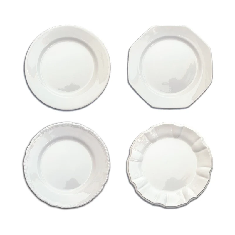 Stories of Italy White L&G Dinner Plates