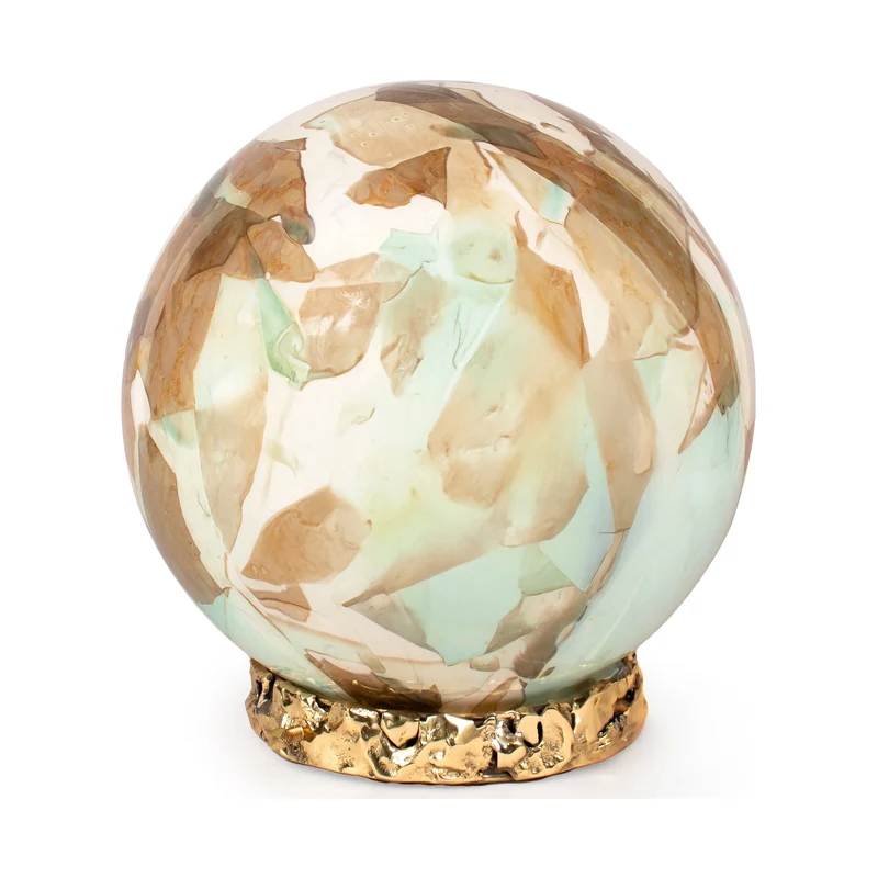 Stories of Italy Aquamarine Crown Lamp