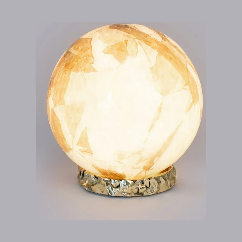 Stories of Italy Aquamarine Crown Lamp