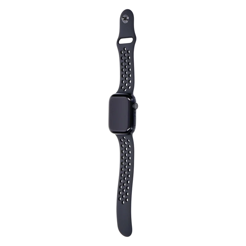 Apple Watch Series 7 Nike 45mm GPS Mitternacht Sportarmband anthrazit/schwarz
