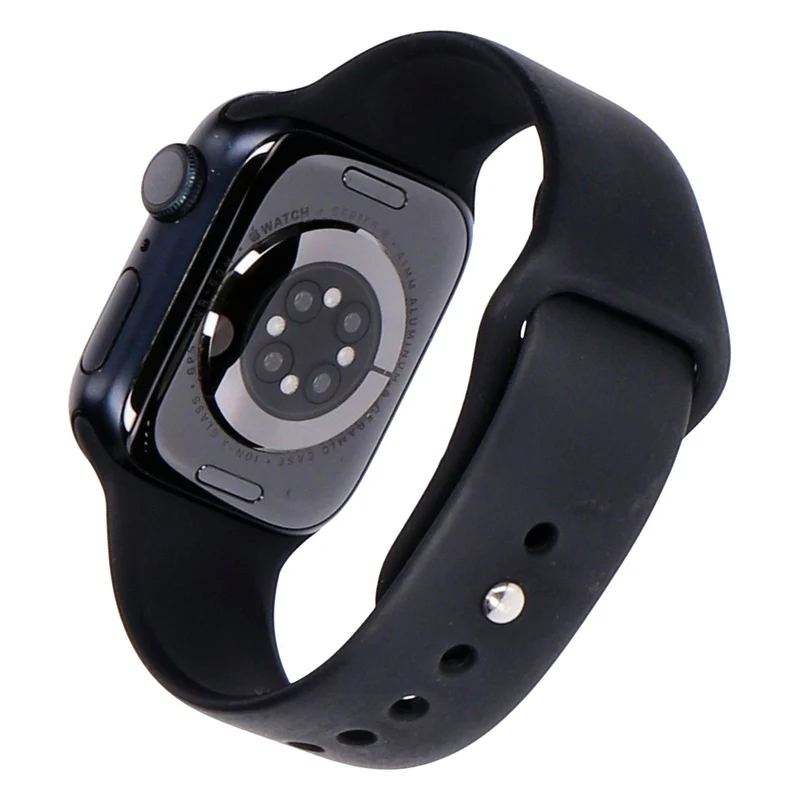 Apple Watch Series 8 41mm GPS Mitternacht Aluminiumgehäuse mit Sportarmband Mitternacht