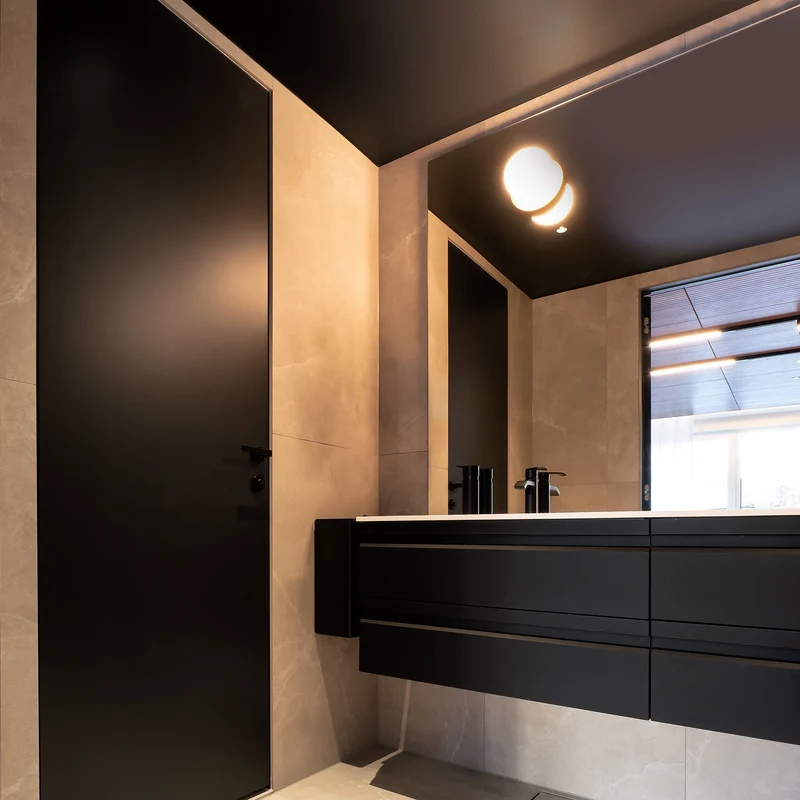 Wever & Ducré Perlez IP44 Semi-Recessed Ceiling Lamp