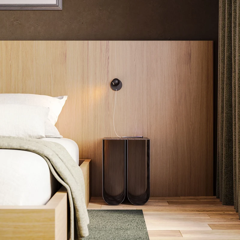 Wever & Ducré Leca Snooze Semi-Recessed Wall Lamp