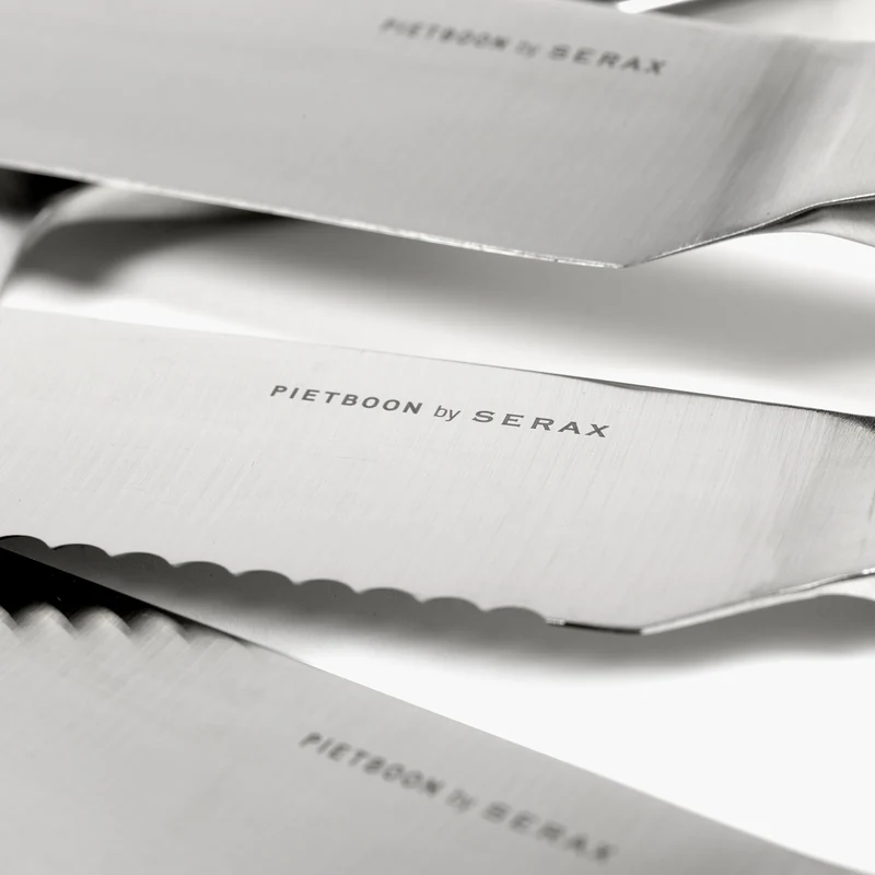 Serax Base Knife Set with Block - 4 Pieces