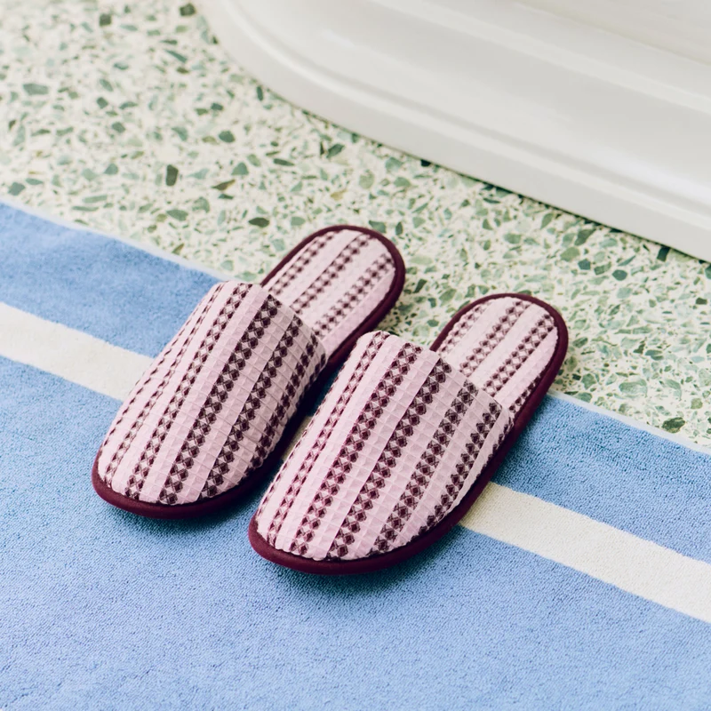 Hay Waffle Slippers