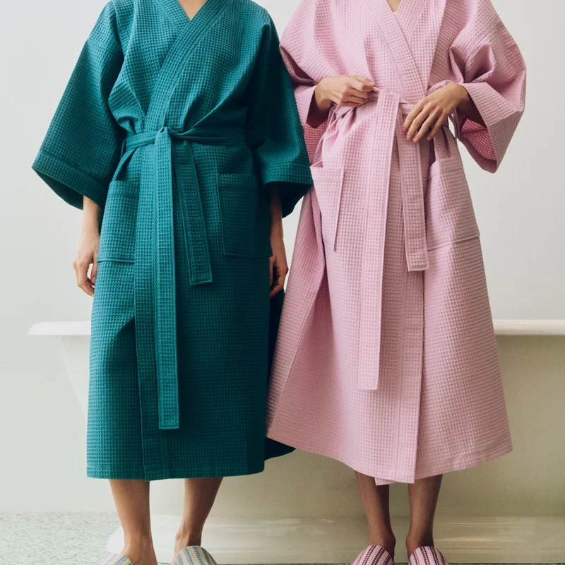 Hay Waffle Bathrobe