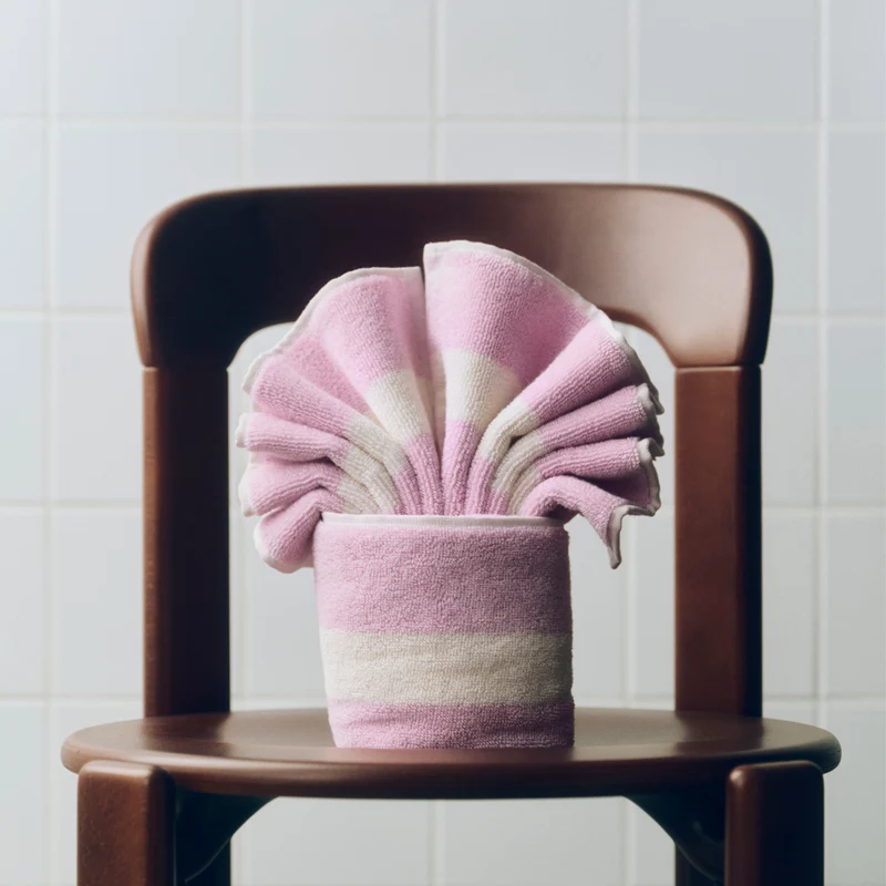 Hay Stripe Hand Towel