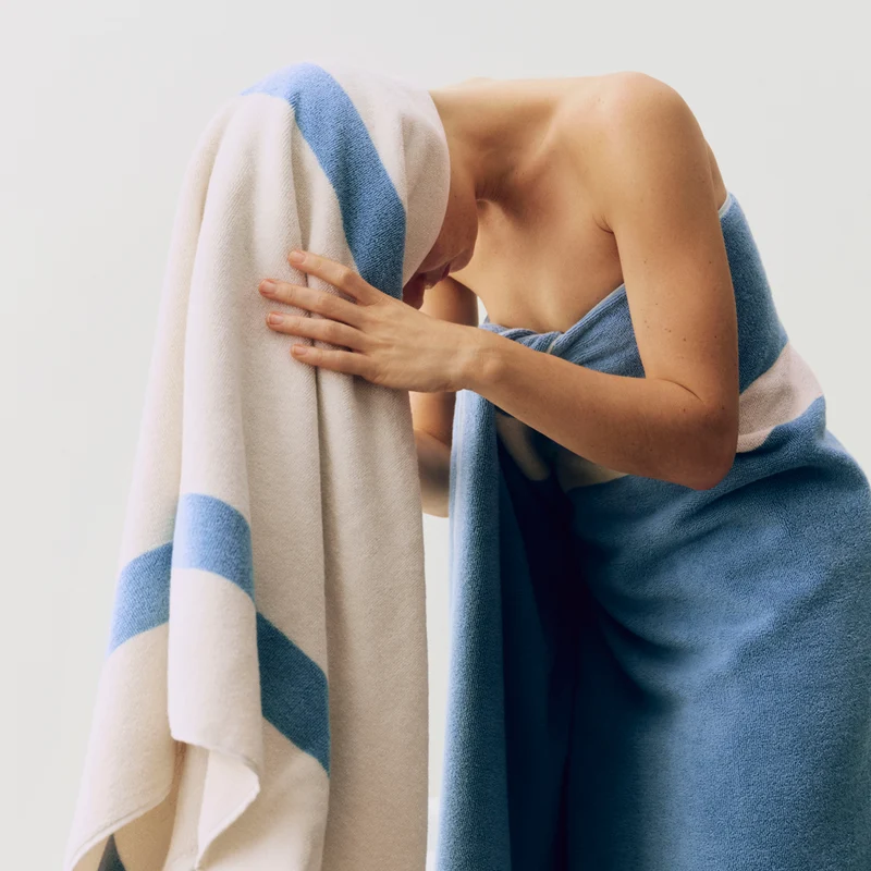 Hay Stripe Bath Sheet