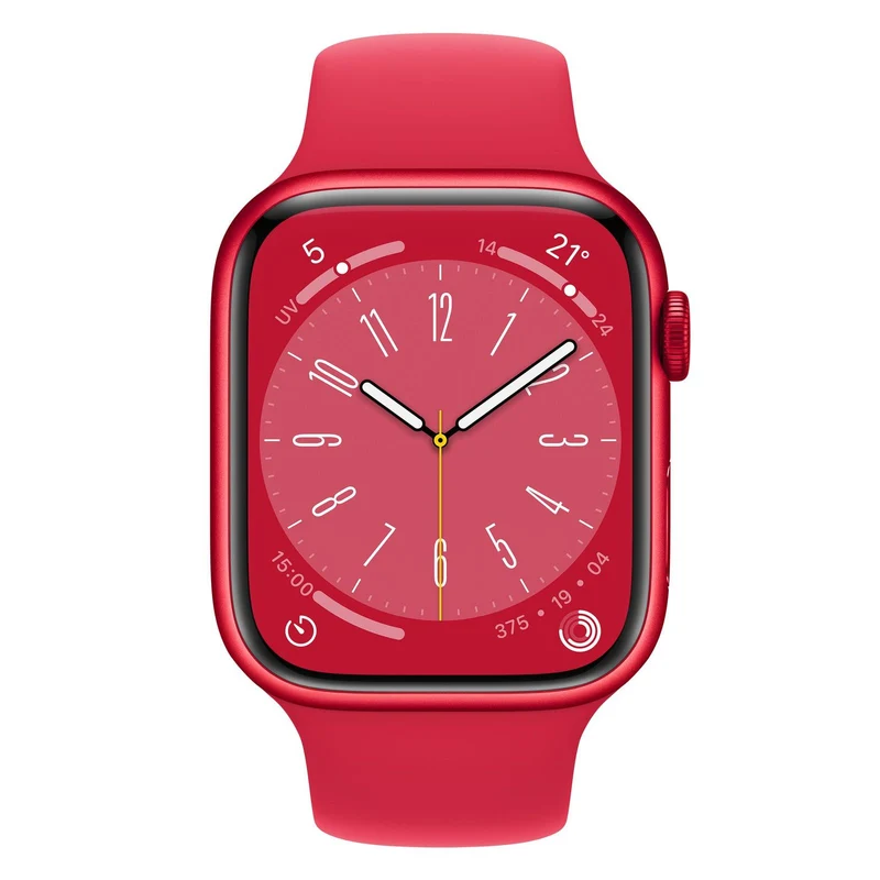 Apple Watch Series 8 45mm GPS + 4G (PRODUCT) RED Aluminiumgehäuse mit Sportarmband (PRODUCT) RED