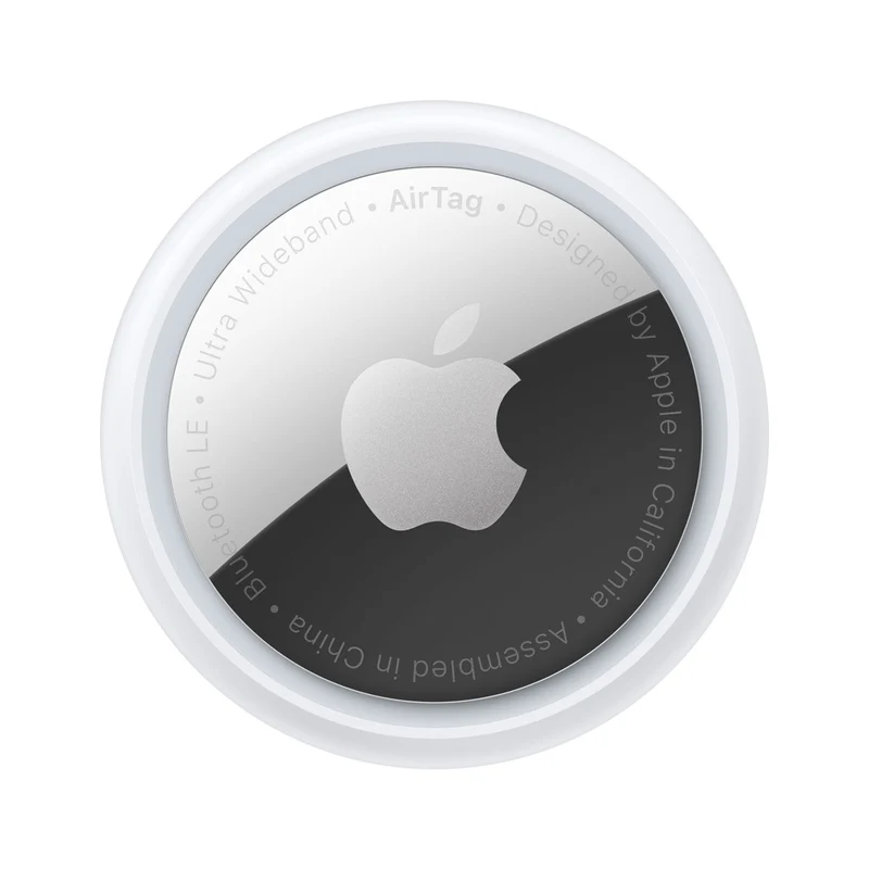 Apple AirTag 4er Pack NFC-Tag Bluetooth Tracker in Weiß & Silber