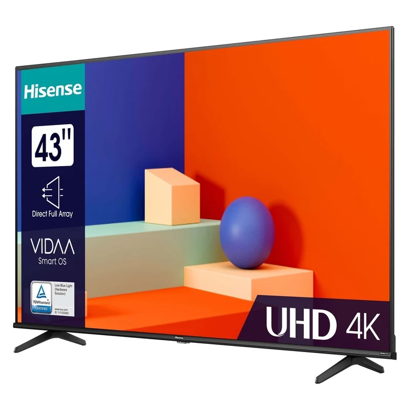 Hisense 4K UHD LED-TV 109cm, HDR 10 43A6K