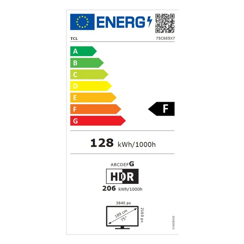 TCL 75C655 QLED 4K 75 Zoll TV